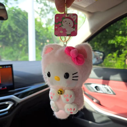 Hello Kitty Plush Keychain