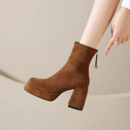 Elevate Suede Booties