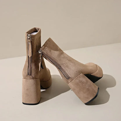 Elevate Suede Booties