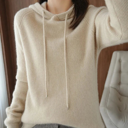 Elara Cashmere Hoodie