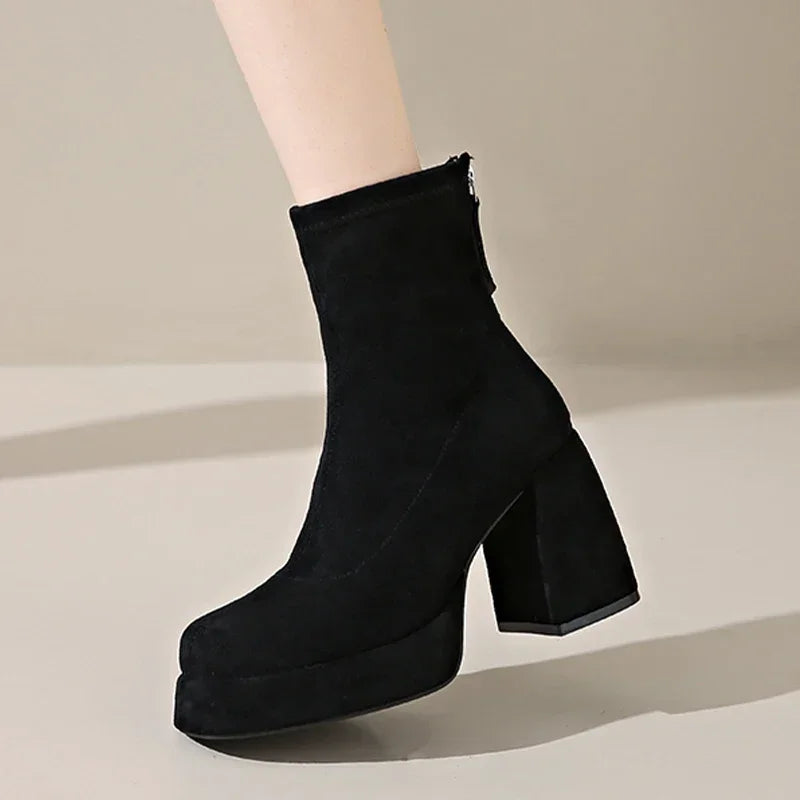 Elevate Suede Booties