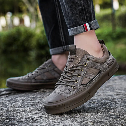 CAT® UrbanStride Leather Sneakers - Kamoori
