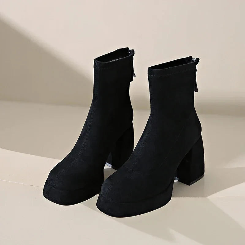 Elevate Suede Booties