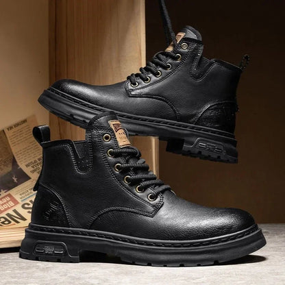 Rustic Forge Leather Boots