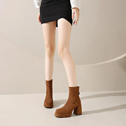 Elevate Suede Booties