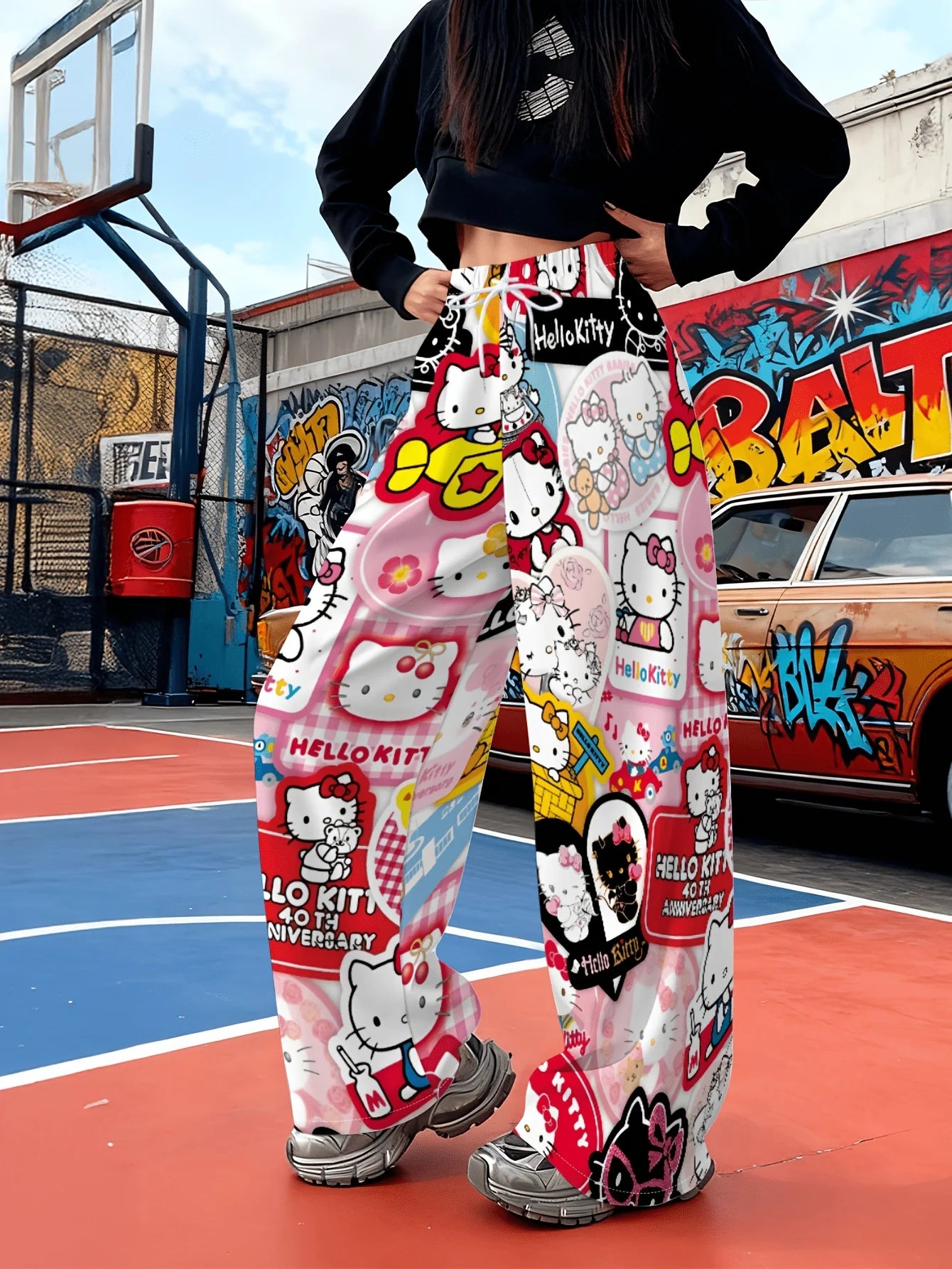 Hello Kitty Cartoon Pants