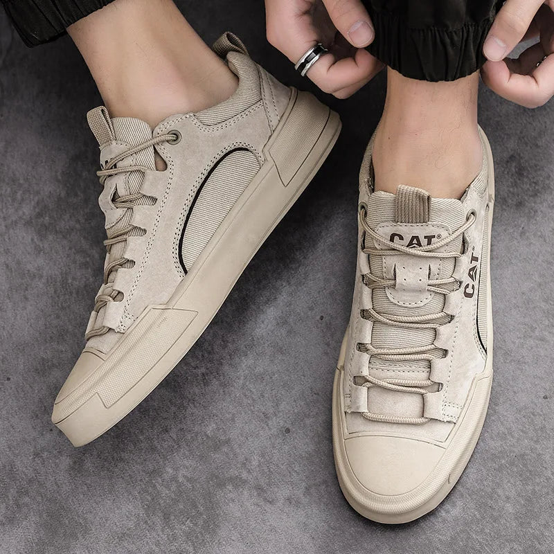 CAT® UrbanStride Leather Sneakers - Kamoori
