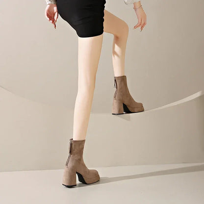 Elevate Suede Booties