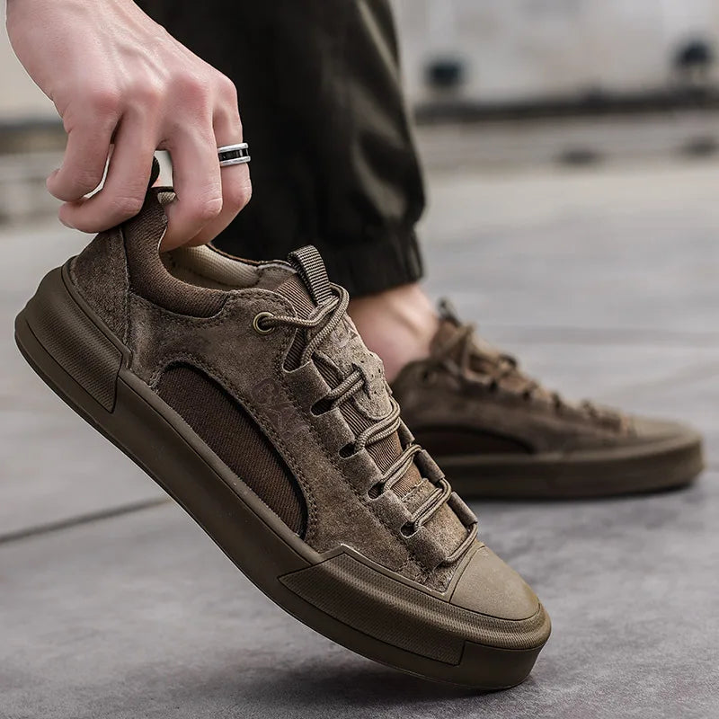 CAT® UrbanStride Leather Sneakers - Kamoori