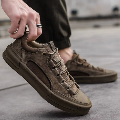 CAT® UrbanStride Leather Sneakers - Kamoori