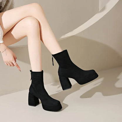 Elevate Suede Booties