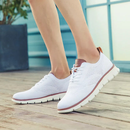 Arden Leather Knit Sneakers