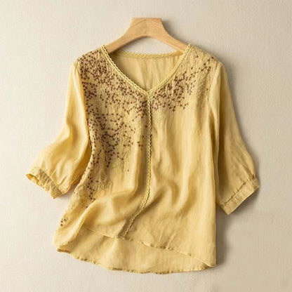 Elowen Linen Blouse