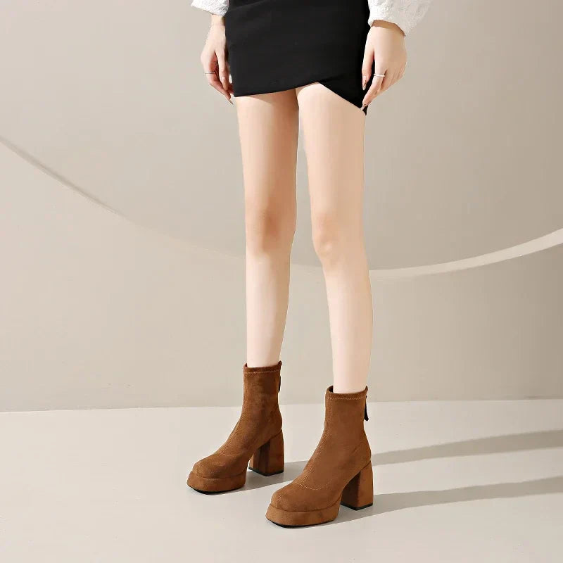 Elevate Suede Booties