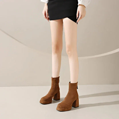 Elevate Suede Booties