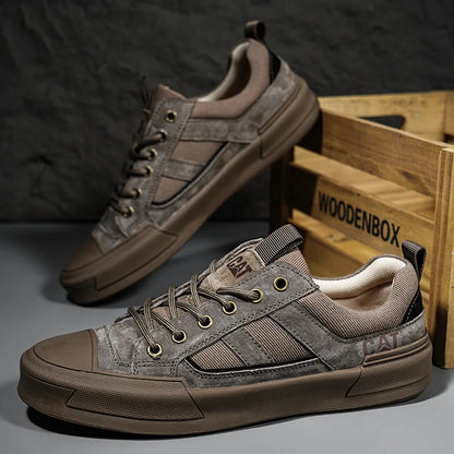 CAT® UrbanStride Leather Sneakers - Kamoori