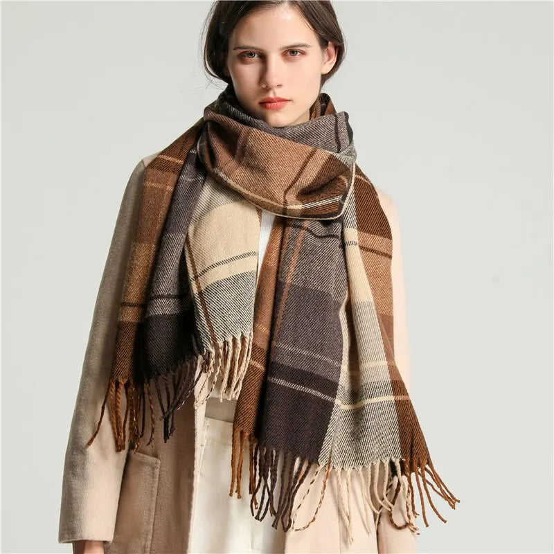Whisper Plaid Scarf