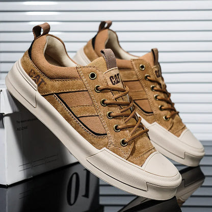 CAT® UrbanStride Leather Sneakers - Kamoori