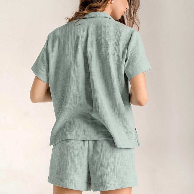 Serene Linen PJ Set