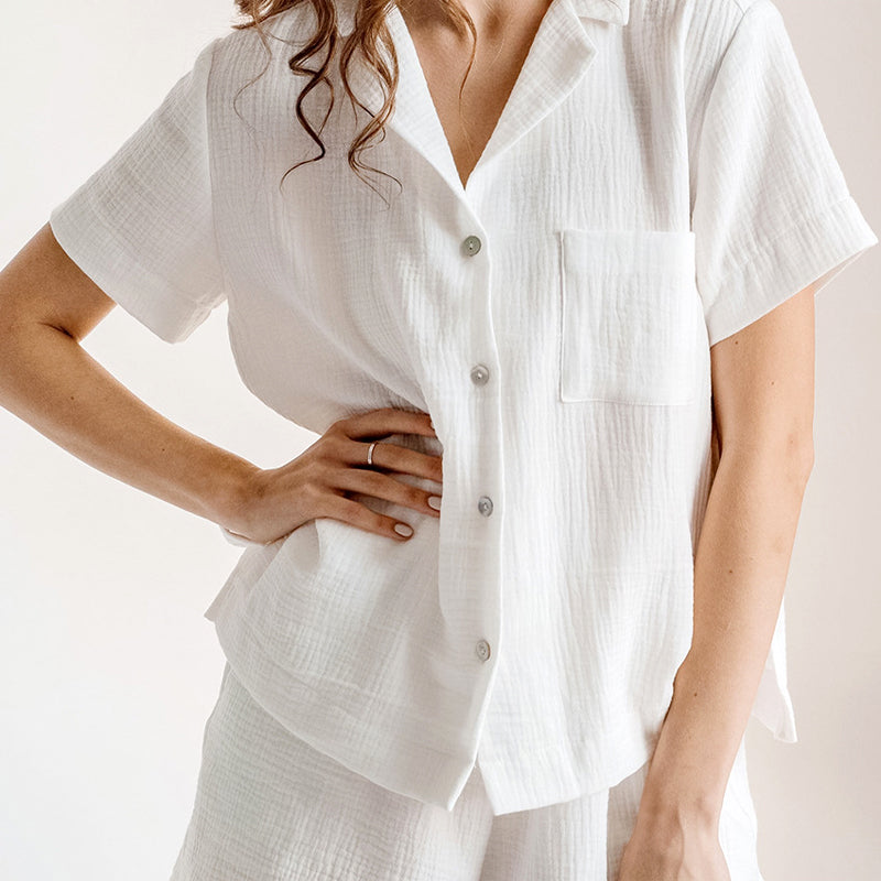 Serene Linen PJ Set