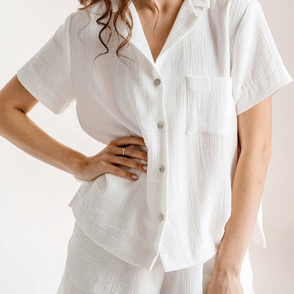 Serene Linen PJ Set