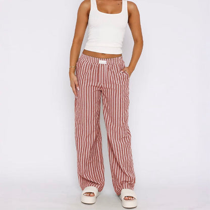 Riviera Striped Trousers