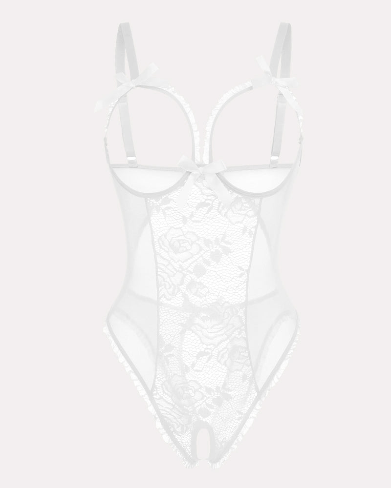 Lace Mini Bodysuit - Kamoori
