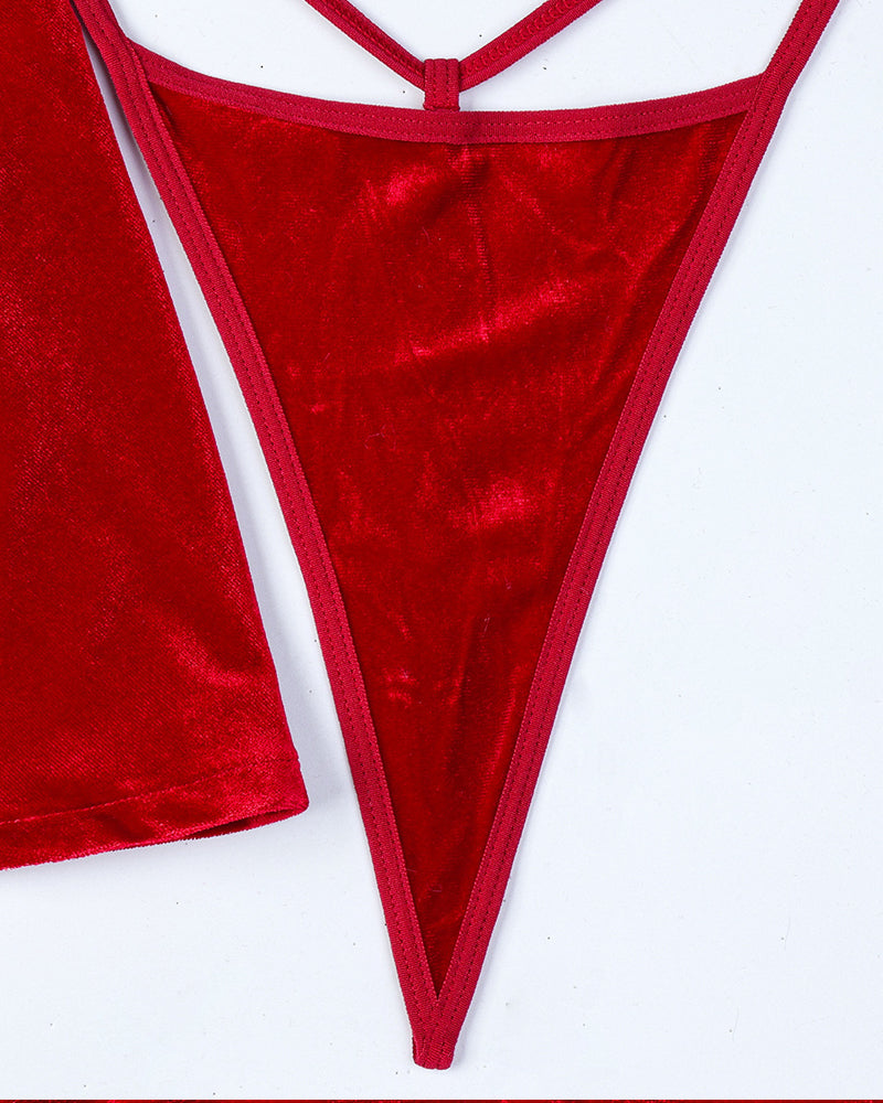 Christmas Opal Sexy Suit