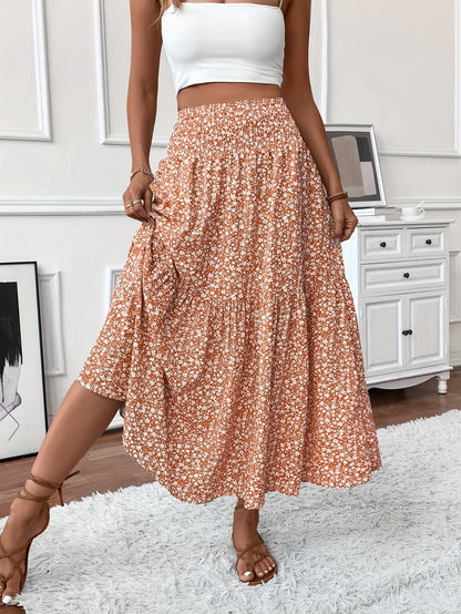 Elena Ditsy Floral Skirt