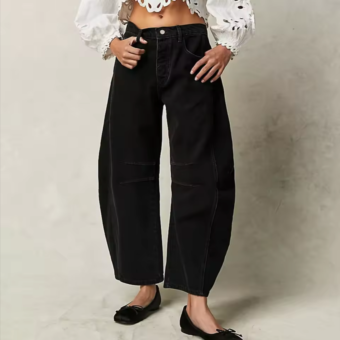 Parisian Muse Wide Leg Jeans
