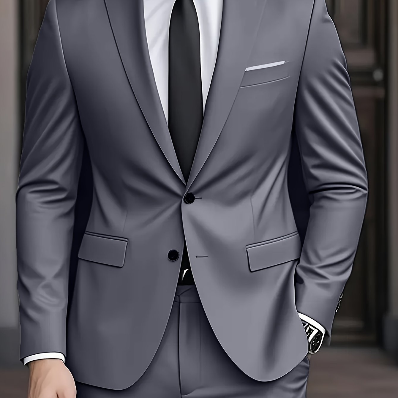 MasonGent 2-Piece Men's Suit Set - Kamoori