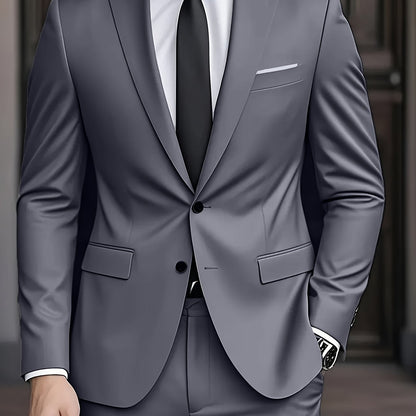 MasonGent 2-Piece Men's Suit Set - Kamoori