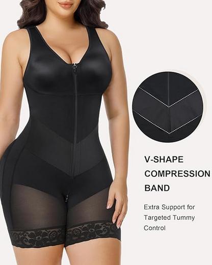 The Sandra Elastic Tummy Control Bodysuit