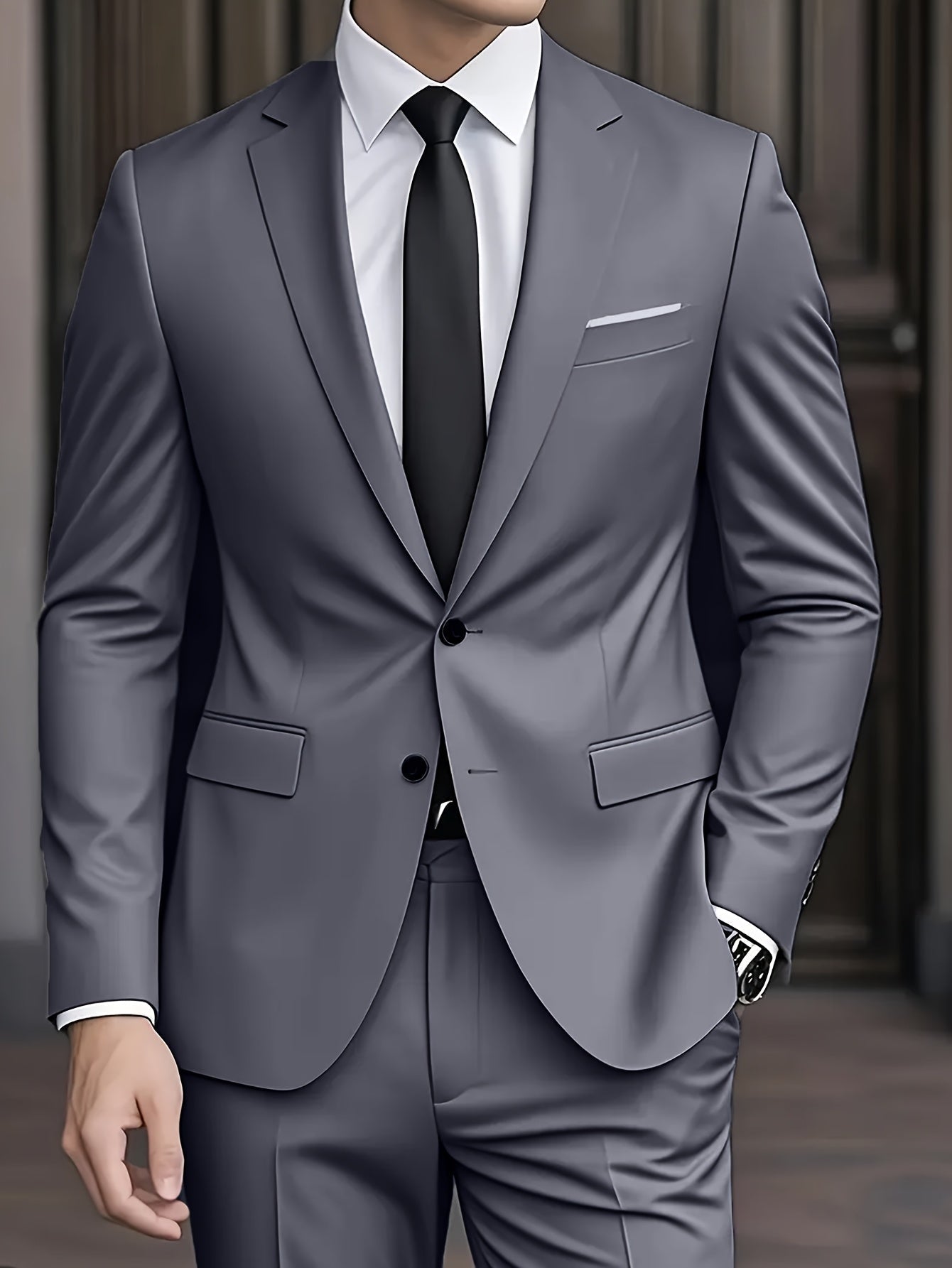MasonGent 2-Piece Men's Suit Set - Kamoori