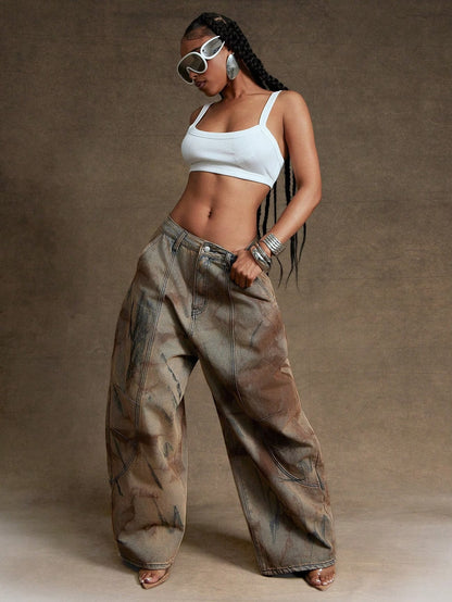 The Stacy Vintage WideLeg Jeans