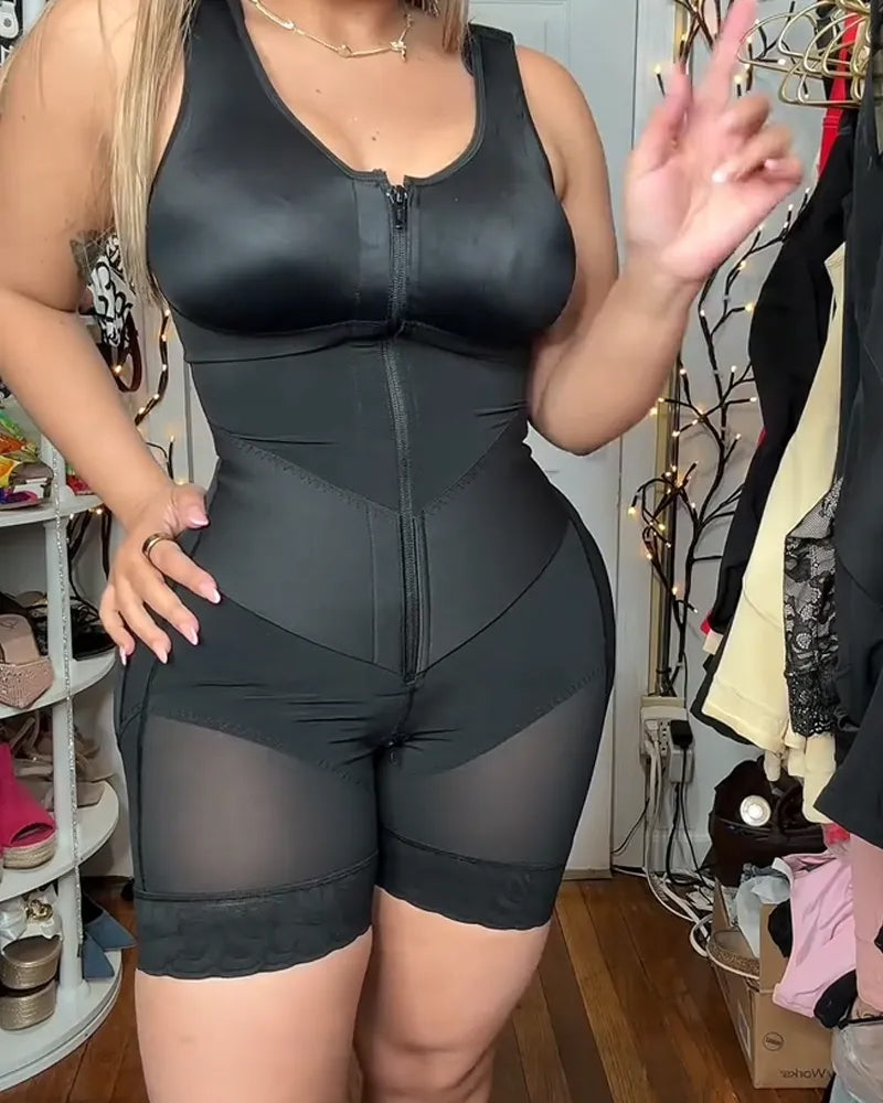 The Sandra Elastic Tummy Control Bodysuit