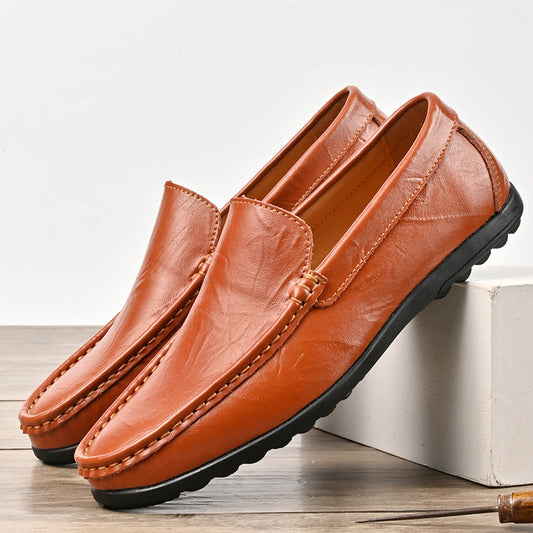 AMARI LEATHER LOAFERS