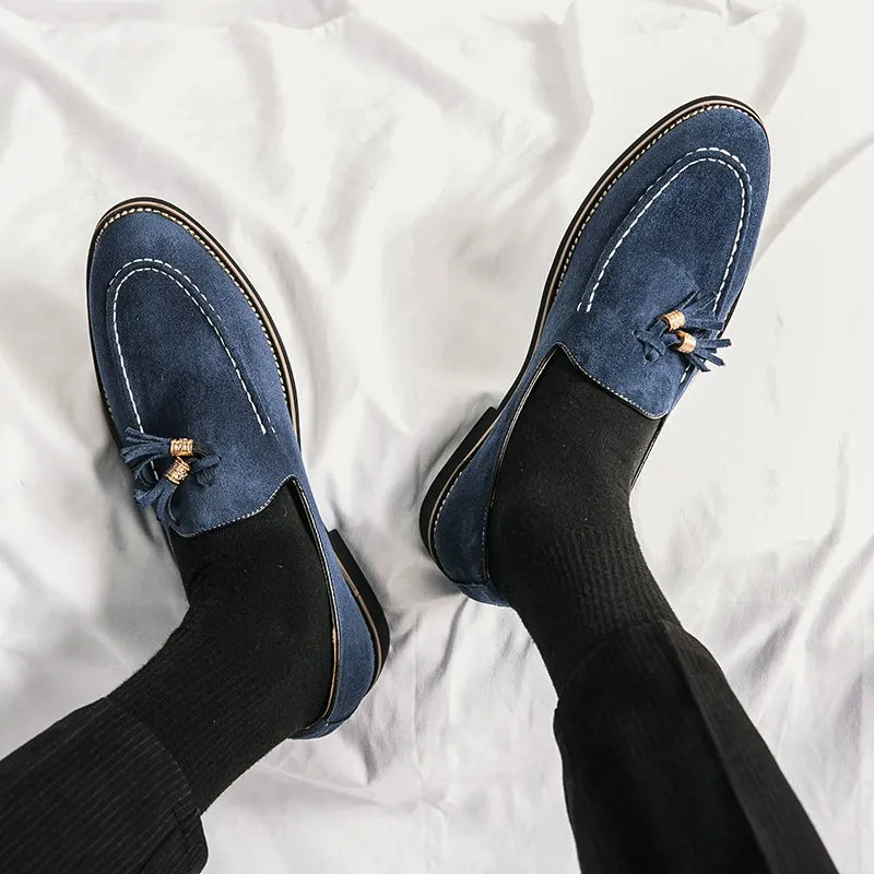PRESLEY GENUINE LEATHER LOAFERS