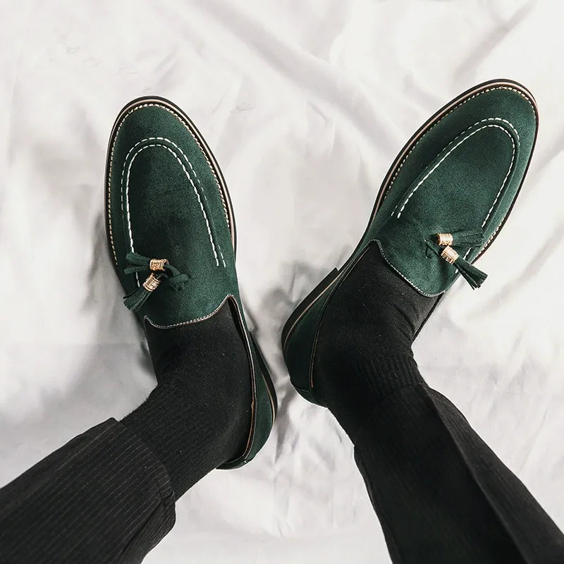 PRESLEY GENUINE LEATHER LOAFERS