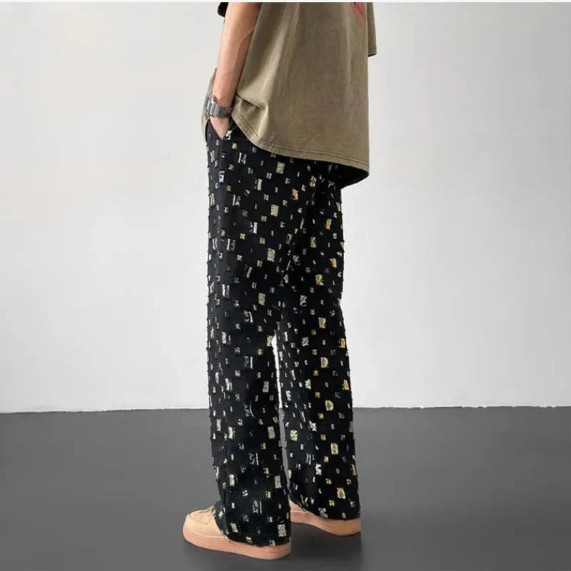 MOSAIC - STRAIGHT FIT PANTS