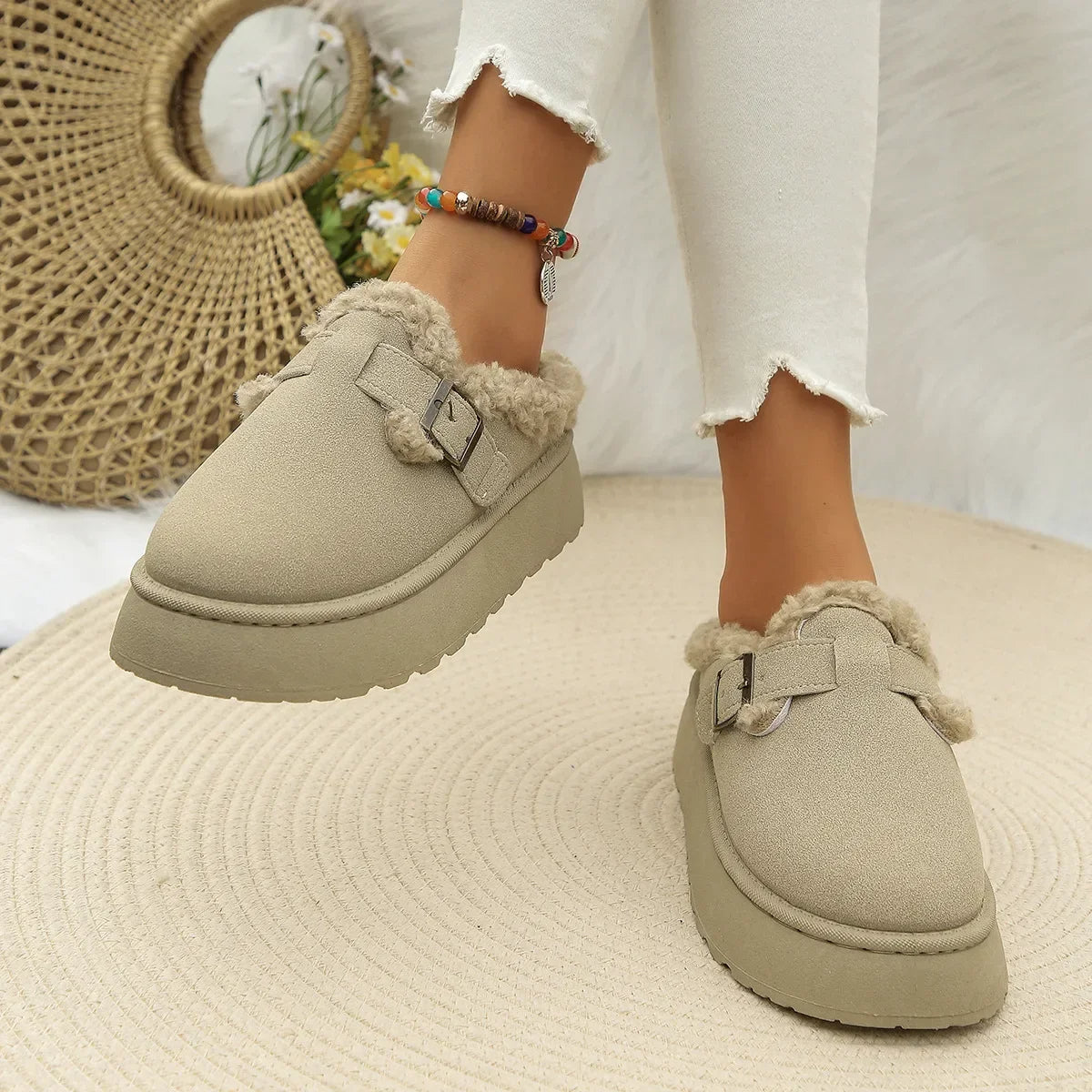 Velvet Comfort Slippers
