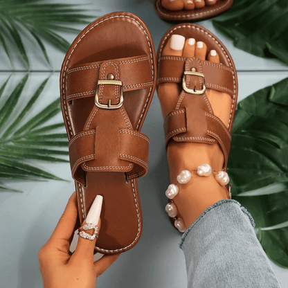 Roma Buckle Sandals