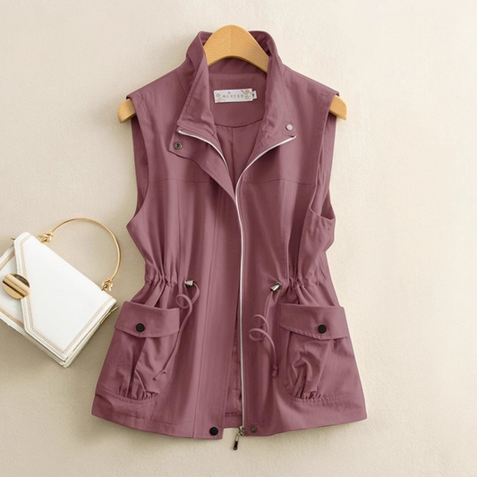 Calina Drawstring Vest