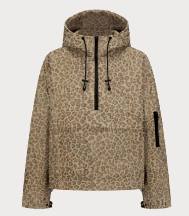 Waterproof Oversized Hoodie Coat Warm Half Zip Rain Jacket - Kamoori