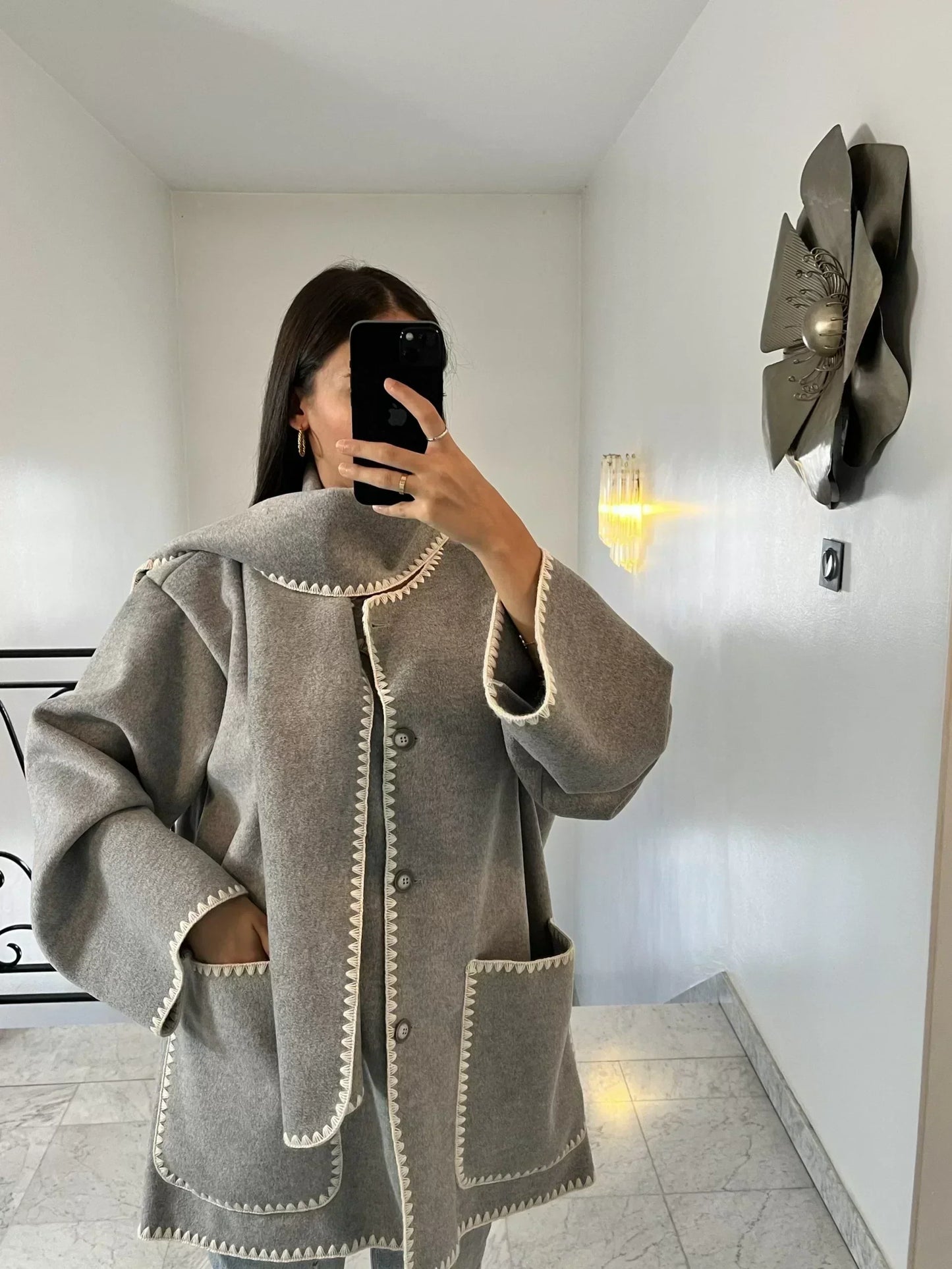 Vivienne Scarf Coat